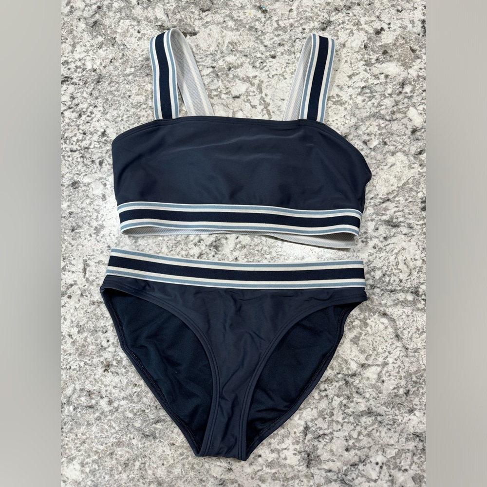 Abercrombie Kids Navy Bikini Swinsuit